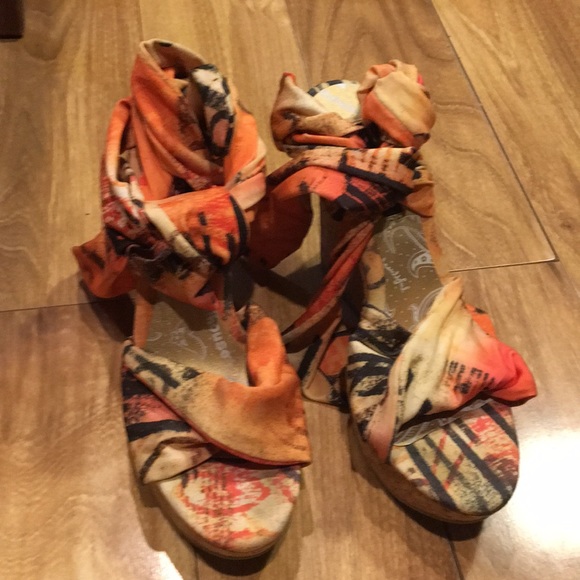 Wedge sandals - Picture 4 of 7